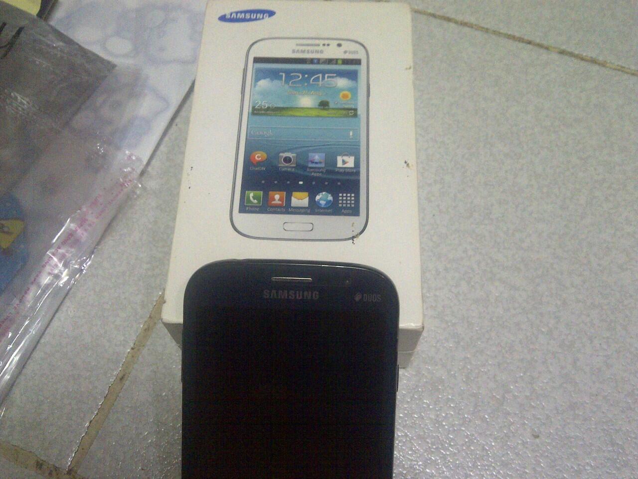 Samsung Grand Duos Blue Second MURAHHHH, tangan pemakai langsung