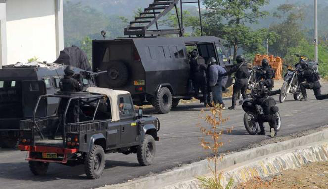 Militer dan Kepolisian Berbeda Doktrin Penanggulangan Teror