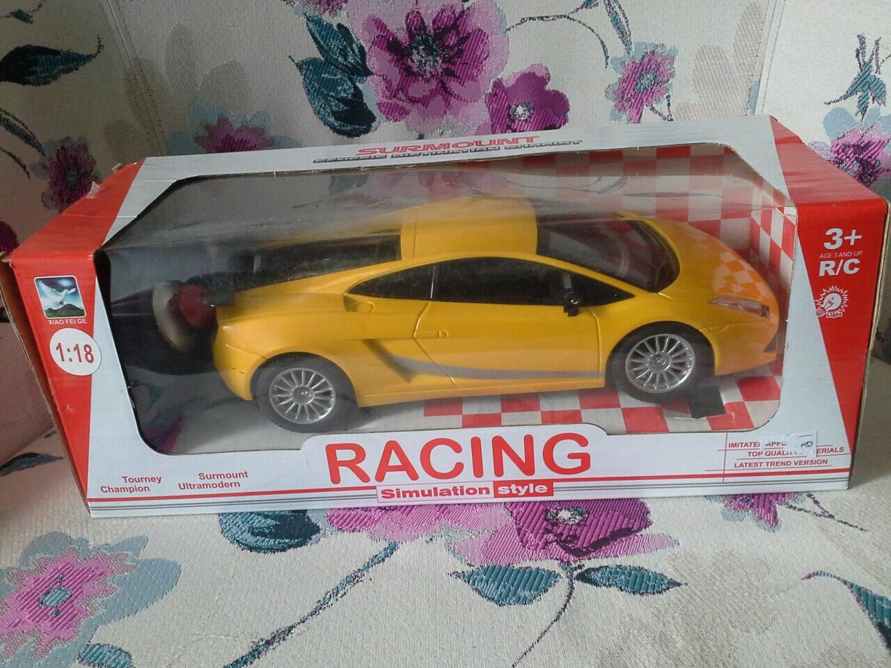 MOBIL FERRARI KUNING REMOTE CONTROL - UNIK, KEREN, ELEGANT