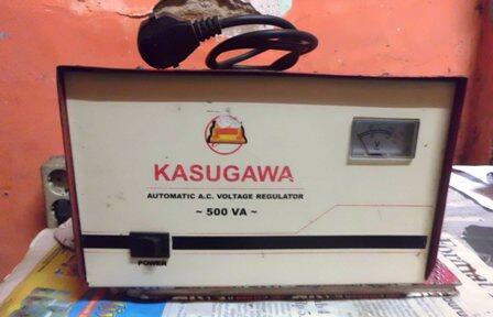 stabiliser kasugawa 500VA normal siap pakai