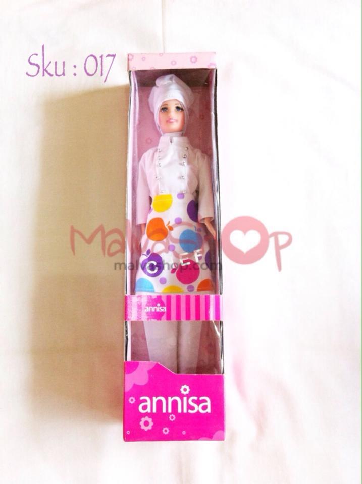 Boneka Barbie Muslimah dengan Berbagai Profesi, Dokter, Guru, Chef, Koki dan Polisi