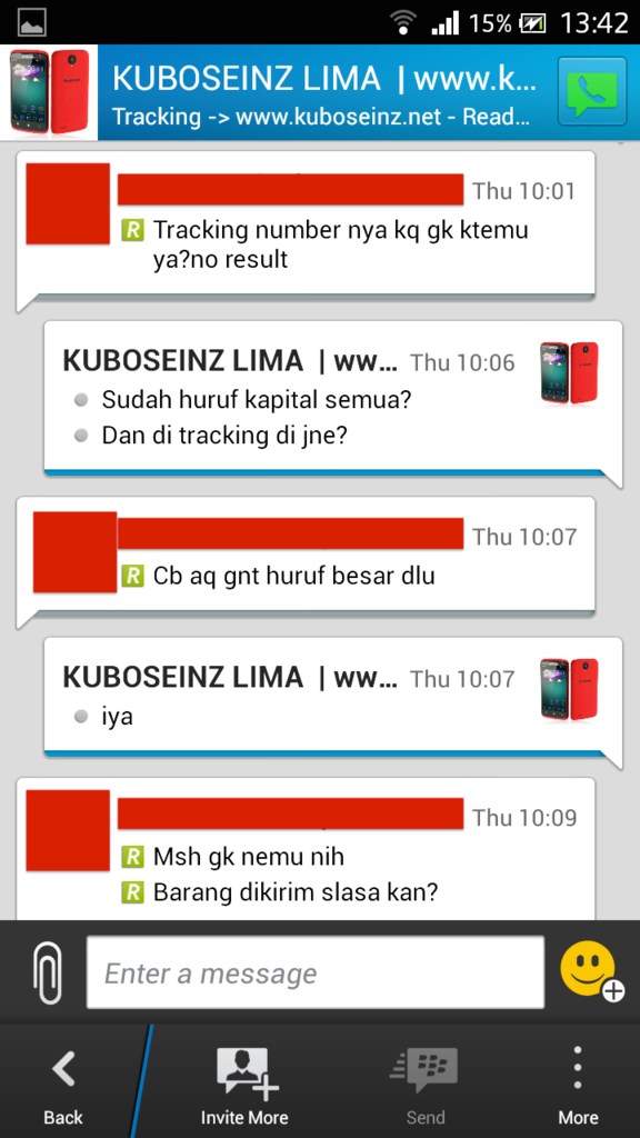 &#91;SHARE&#93; Pengalaman transaksi dengan KUBOSEINZ (kuboseinz.net)