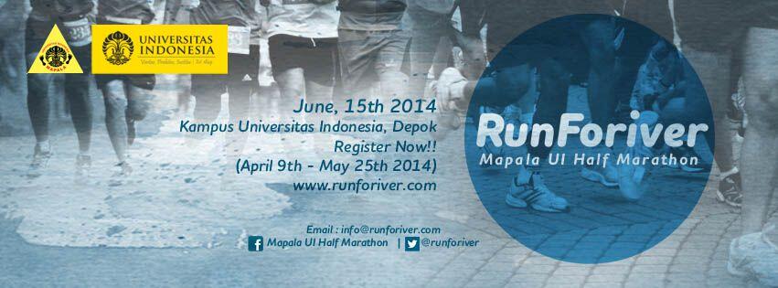 RUNFORIVER - Run, for a better Ciliwung!