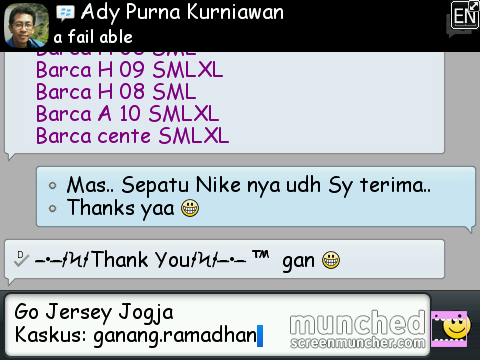 Testimoni ane selama jualan ID Kaskus: ganang.ramadhan (www.gojerseyjogja.com)