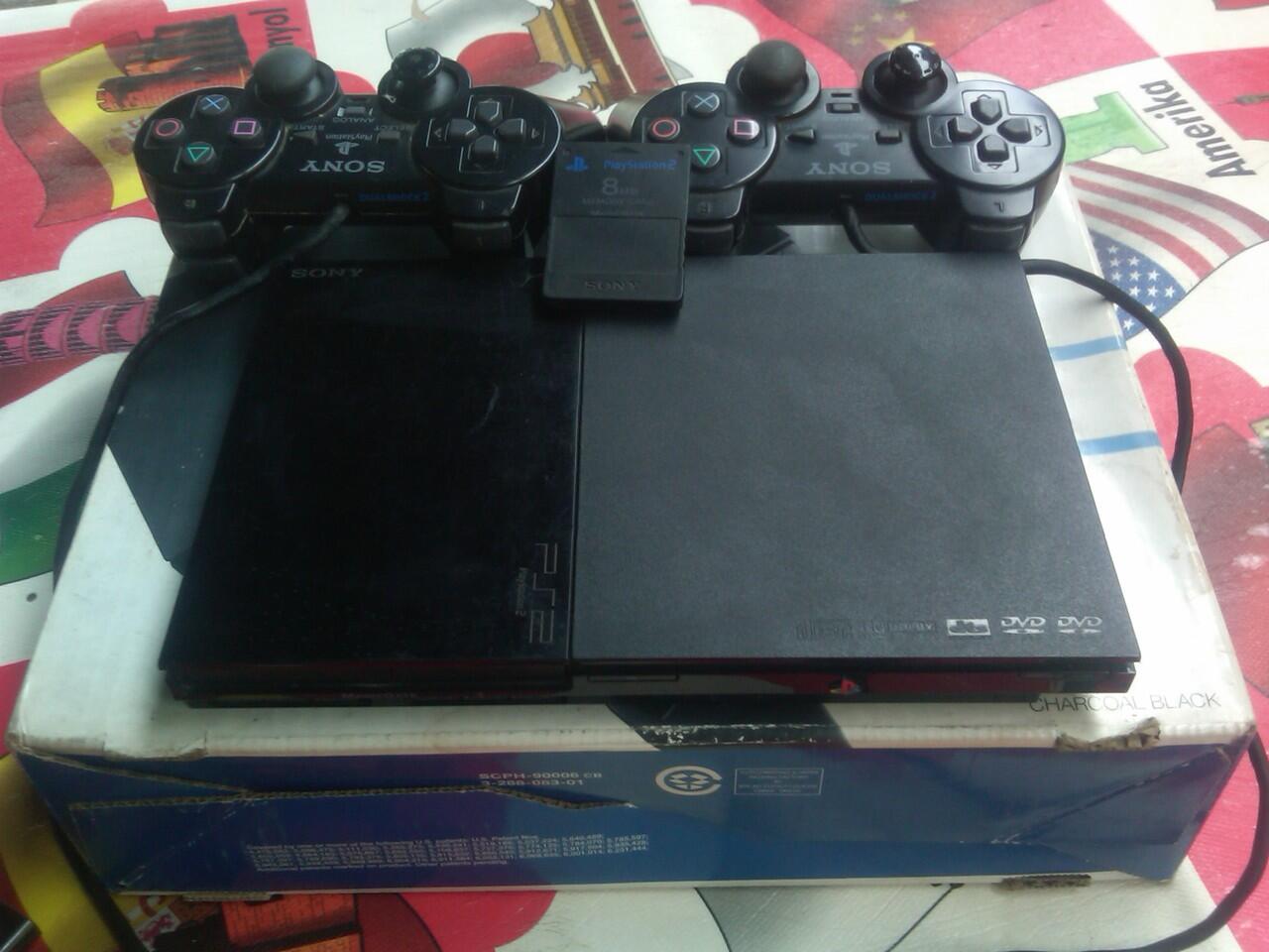 PLAY STATION 2(PS2)SLIM OPTIK SERI SCPH-90006 JUAL CEPAT& MURAH