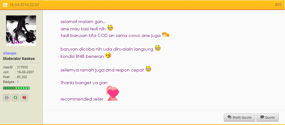 &#91;OFFICIAL&#93; Testimonial Nicc