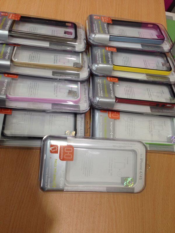 SPIGEN SGP NEO ULTRA HYBRID SLIM TOUGH ARMOR IPHONE 4/4S 5/5S 6/6+ SOFTCASE/HARDCASE