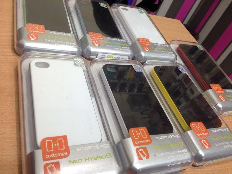 SPIGEN SGP NEO ULTRA HYBRID SLIM TOUGH ARMOR IPHONE 4/4S 5/5S 6/6+ SOFTCASE/HARDCASE