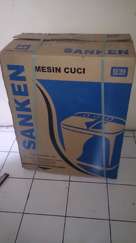 mesin cuci sanken 100 %baru