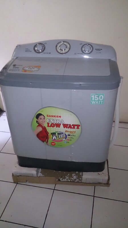 mesin cuci sanken 100 %baru