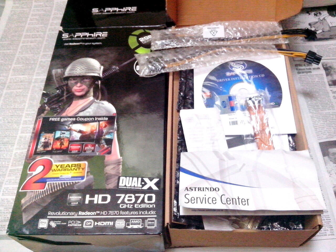 vga SAPPHIRE 7870 Dual x