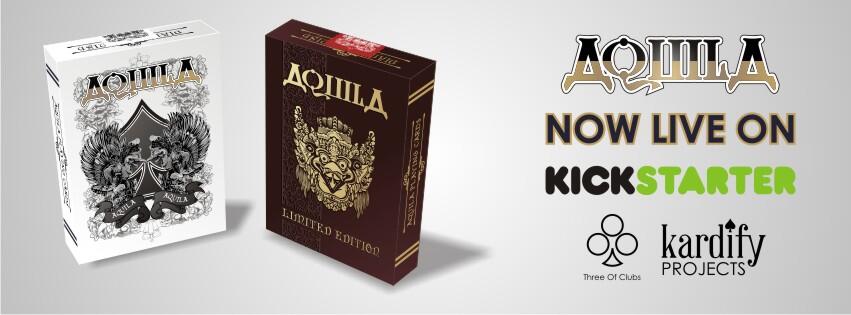 PERTAMA DI INDONESIA &quot;AQUILA Playing Cards&quot;