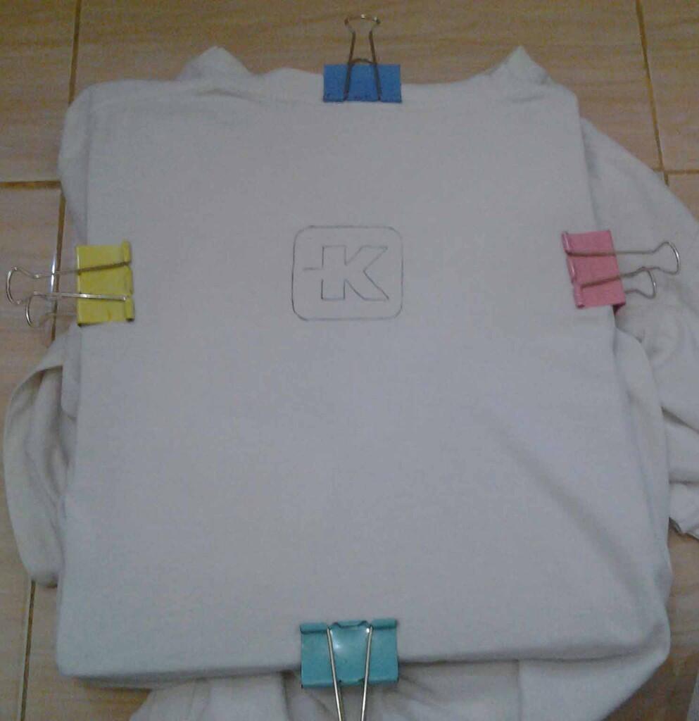 HANDYCRAFT) MEMBUAT LOGO KASKUS PADA T-SHIRT TANPA SABLON