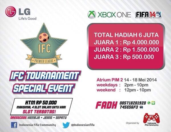 EVENT FIFA 2014 TERBESAR !! (INDONESIAN FIFA COMMUNITY)
