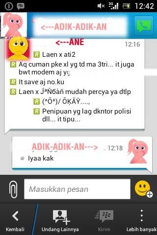 &#91;Curhat&#93; Kasian Adik-adik-an gue kenap tipu! Ada yg ngaku2 gw katanya... 1Jt Raib!