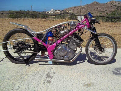 Ciri Khas Motor Drag Yunani