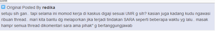 Suara seorang Gembels muda untuk Kaskus Tercinta !