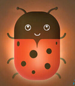 Lady Bug Night Lamp