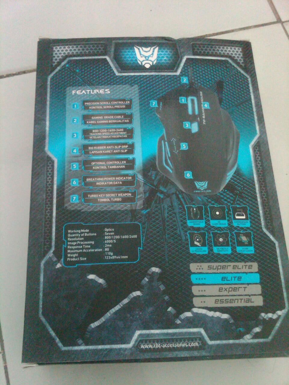 MOUSE MAKRO GAMING REXUS RXM-G7