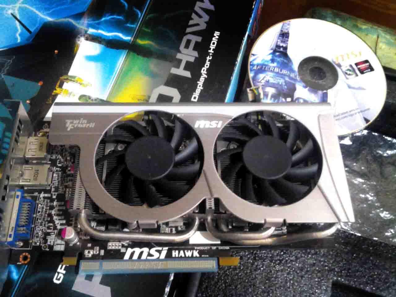 Jual VGA MSI R5770 Hawk salah beli fullset muyah...