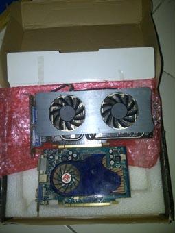 Vga apa adanya 250n gts Twin Force+ radeon x 1700