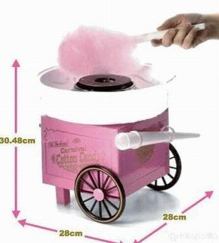 Cotton candy maker alat mesin pembuat arum manis kembang gula kapas gulali
