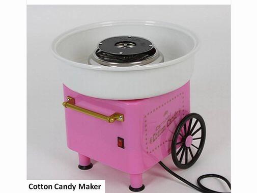 Cotton candy maker alat mesin pembuat arum manis kembang gula kapas gulali