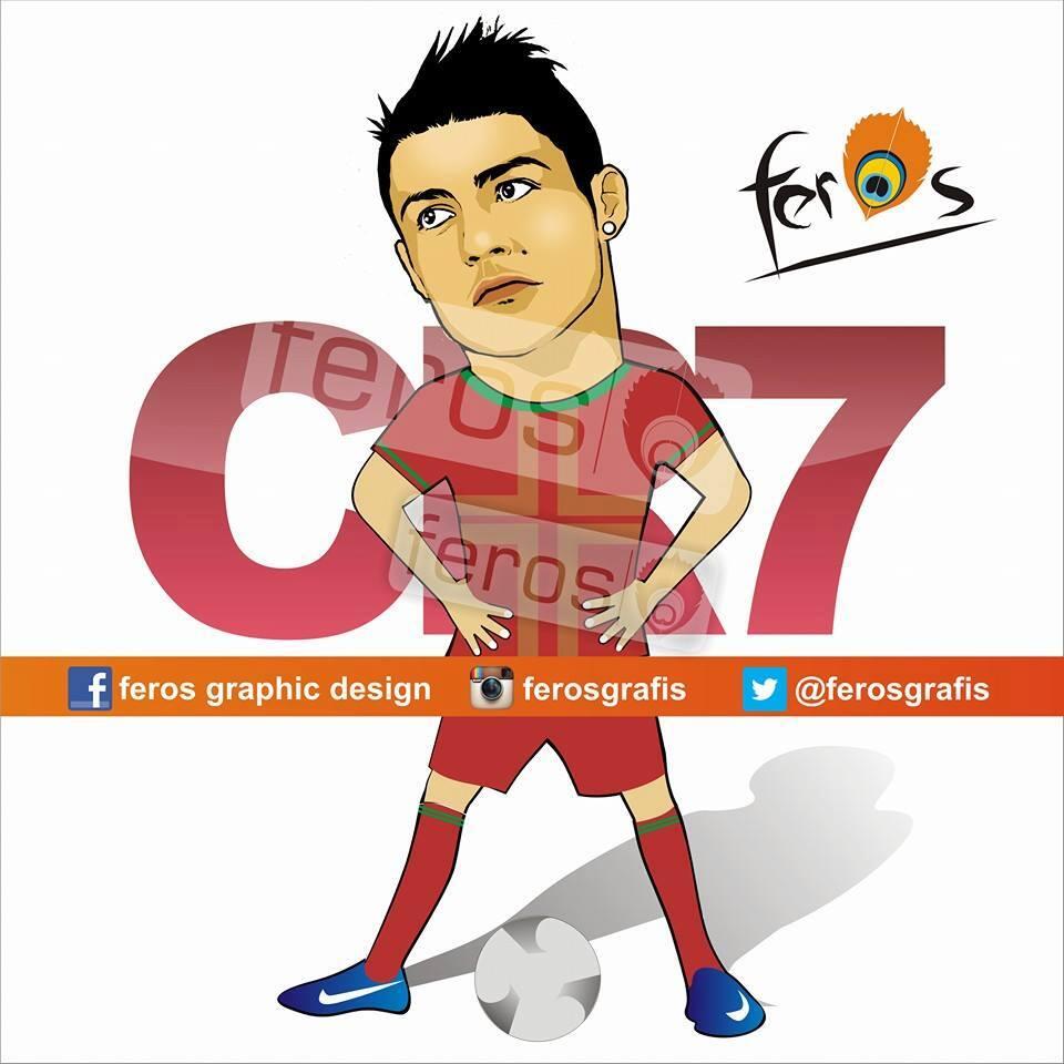 Karikatur Pemain  Bola  Top Liga Eropa Buatan Indonesia KASKUS