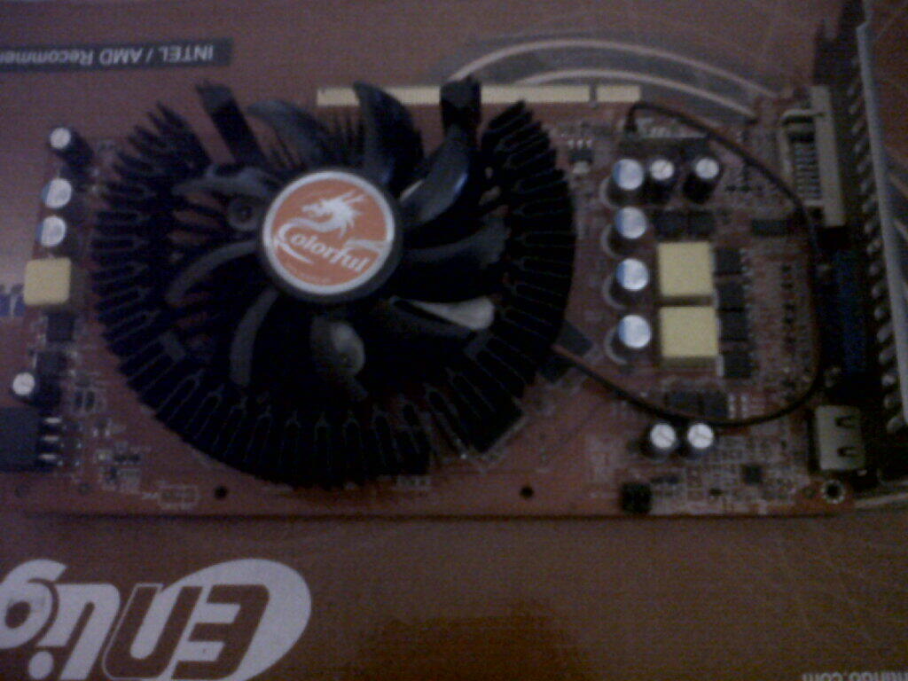 GF 9800 GT 1 GB DDR 3 COLORFUL