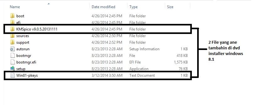 &#91;ASK&#93; Kalo Ane Tambahin File Di DVD Installer Windows 8.1 Boleh Gak?