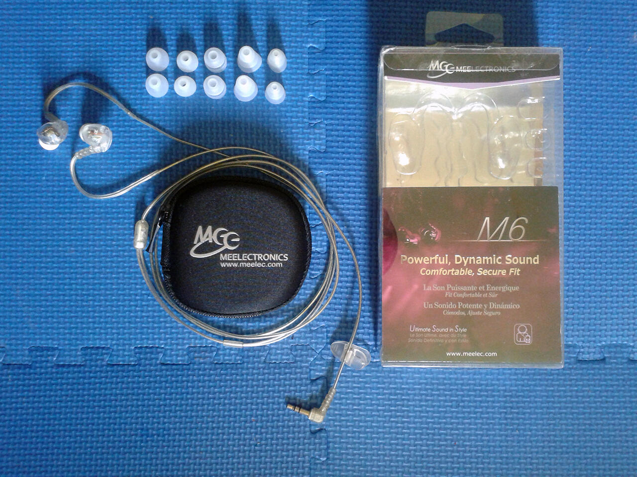 MEElectronics M6 Clear (RARE) Earphone Murah Sound Berkualitas High