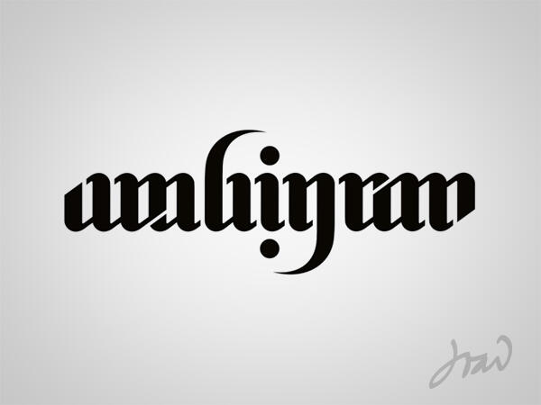 Pasang Karya AMBIGRAM disini (ALL Ambigram Lover) - Repost from old.kaskus