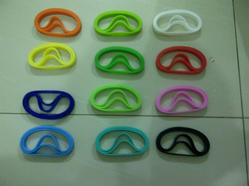 Terjual Rubber Gelang Nike + Adidas + Glow In The Dark