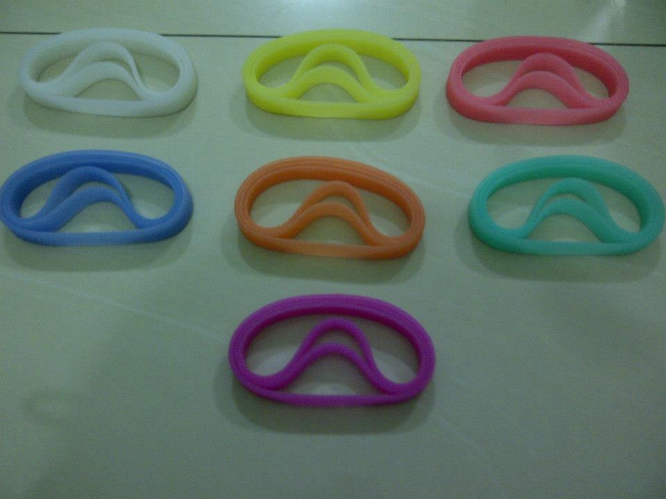 Terjual Rubber Gelang Nike + Adidas + Glow In The Dark