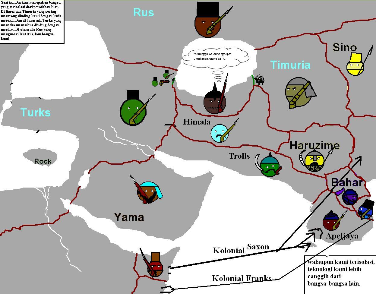 Hetazania Dacian: Imperialis
