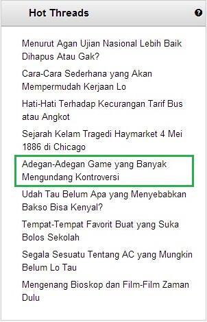 Adegan Game Yang Banyak Mengundang Kontroversi