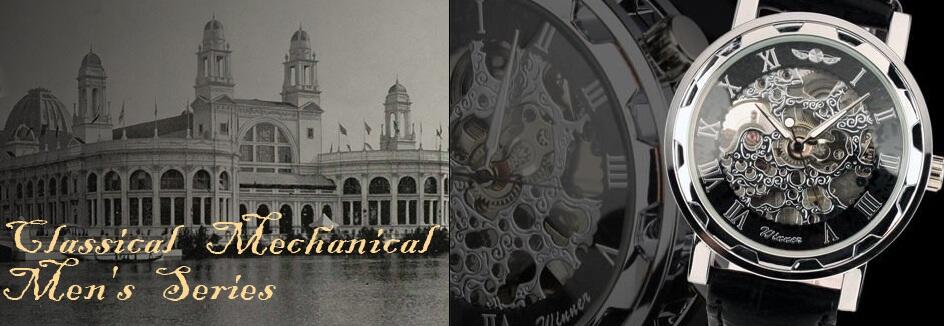 WINNER swiss design Classic Men's Mechanical Automatic Watch