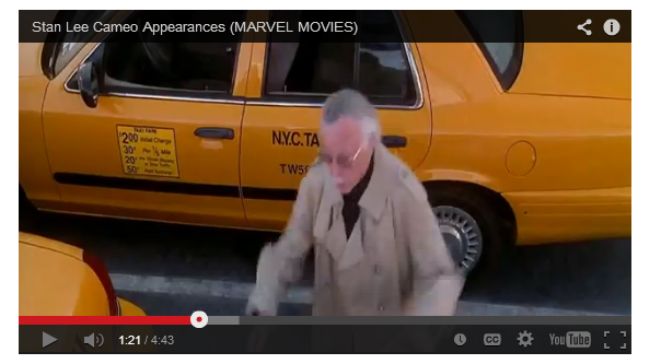 &#91;Video&#93; “Penampakan” Stan Lee Sebagai Cameo di Berbagai Film MARVEL