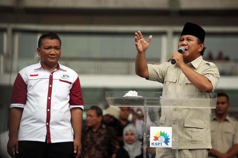 ( Makin Kalap ) Penuhi 10 Tuntutan Buruh, Prabowo: Itu Hak Rakyat Indonesia