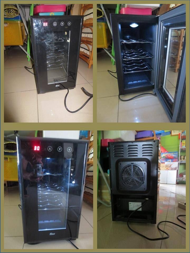 Kris Wine Cooler mulus borongan expat jual cepat murah nego bonus victorinox
