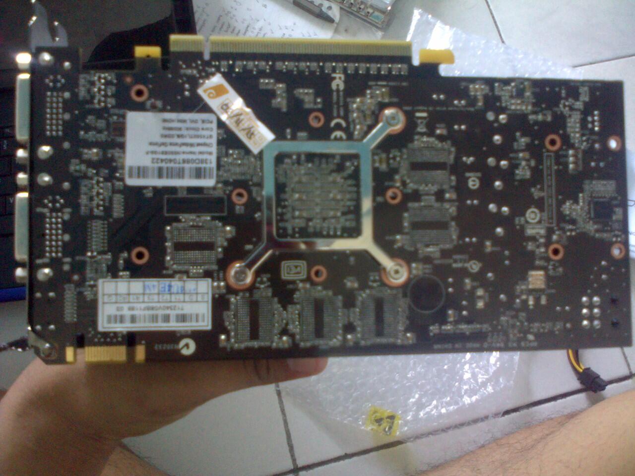 Dijual VGA MidasForce GTX 550ti 1GDDR5 192 bit