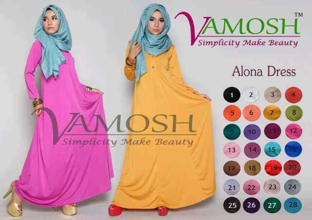 Terjual HIBASHOP  BAJU VAMOSH #gamis #kasmir #sassy # 