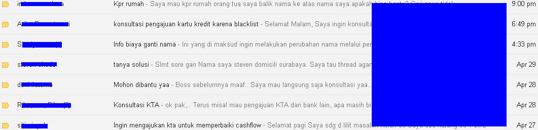 Di sewakan nomor lokal utk verifikasi Finance, Leasing, Kartu Kredit, KTA dll