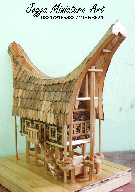 Terjual Miniatur  Rumah Adat Toraja TONGKONAN  KASKUS