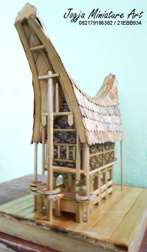 Terjual Miniatur  Rumah Adat Toraja TONGKONAN  KASKUS