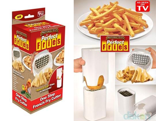 ::: PERFECT FRIES - ALAT POTONG KENTANG GORENG PRAKTIS :::