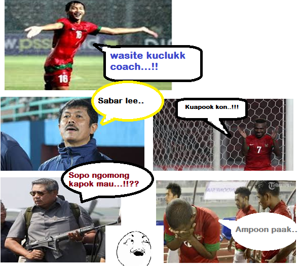 Newbie belajar...Ngakak dulu sambil nunggu bola :D