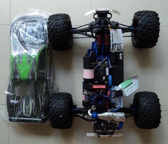 JUAL TRAXXAS REVO 3.3 engine Remote TQi READY