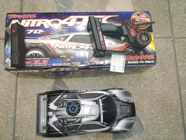 JUAL TRAXXAS REVO 3.3 engine Remote TQi READY