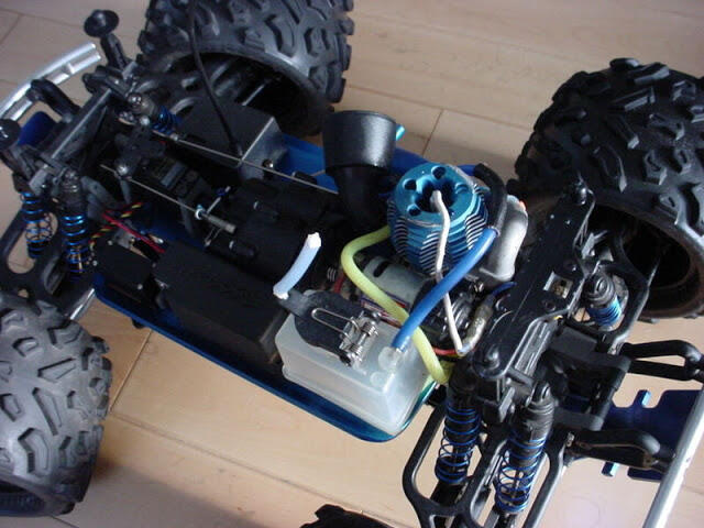 JUAL TRAXXAS REVO 3.3 engine Remote TQi READY
